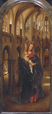 Jan van Eyck, Die Madonna in der Kirche