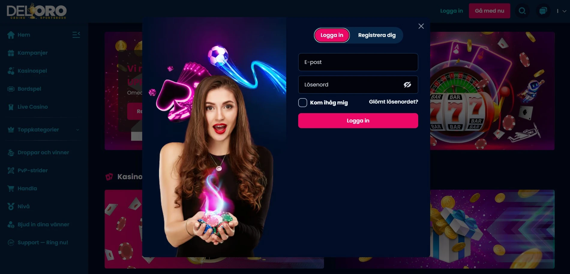 Att komma igång på ett utländskt casino med Swish utan Spelpaus